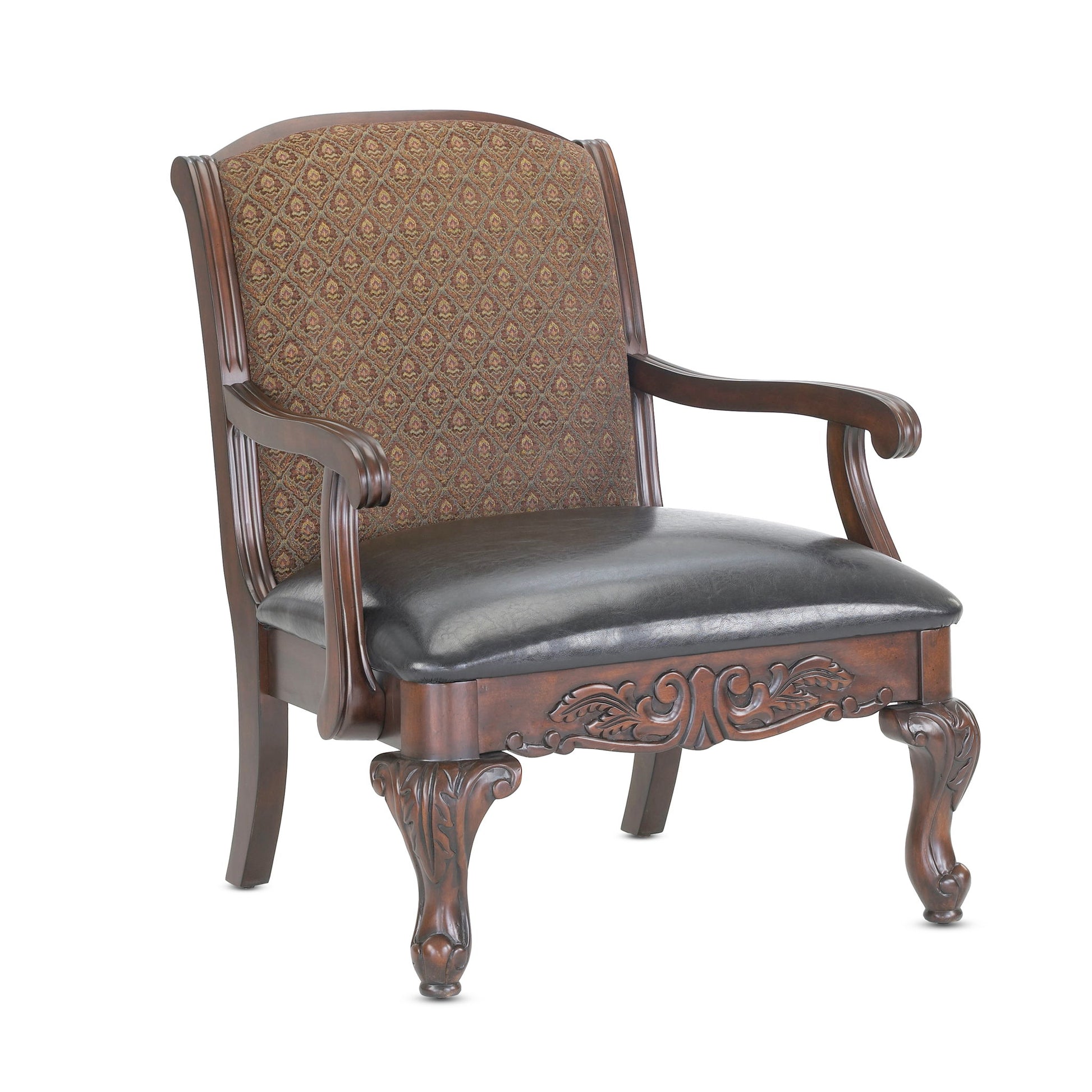 Lucille - Arm Chair - Brown Ridgecrest Home