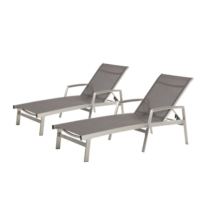 Oxton - Chaise Lounge Stylish Outdoor Seating Noble House