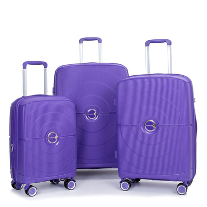 Expandable Hardshell Suitcase Double Spinner Wheels Luggage Sets Daily Nest