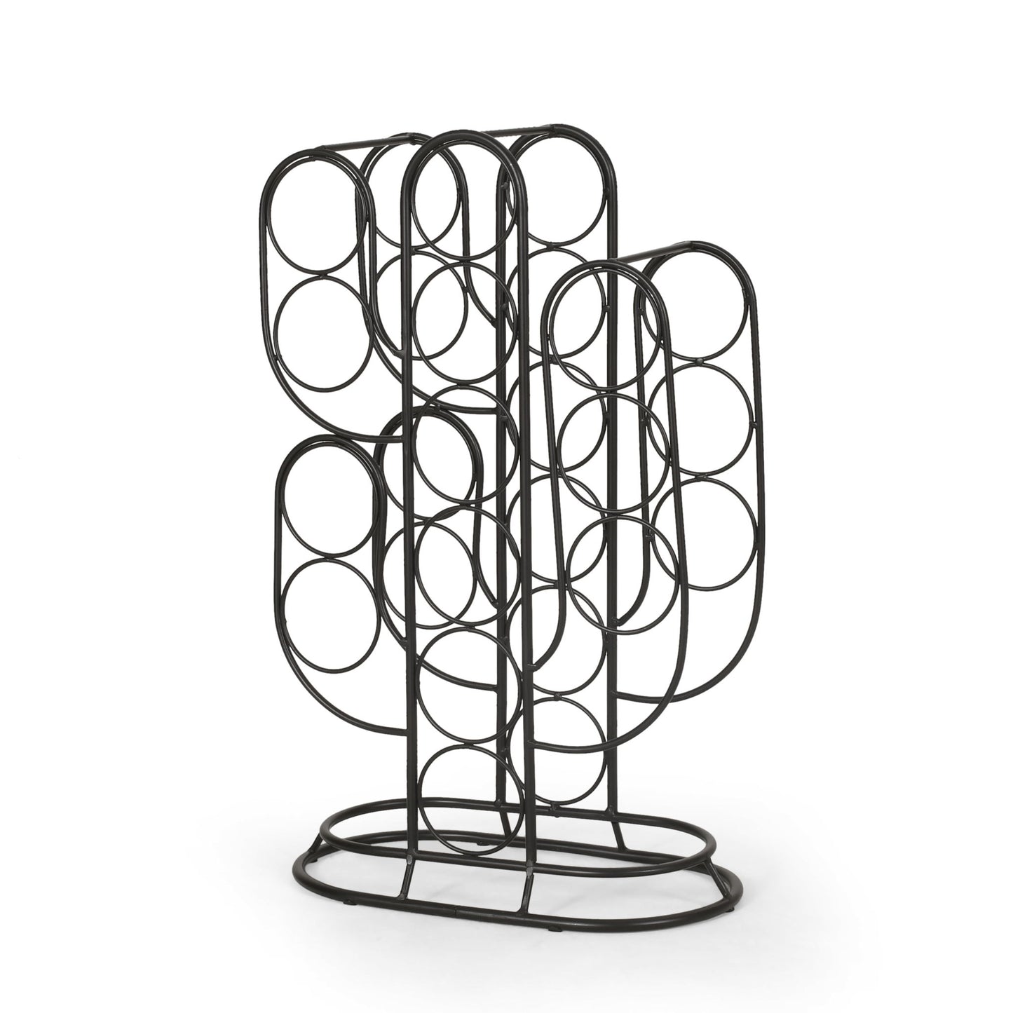 Wine Rack - Black Home Essentials