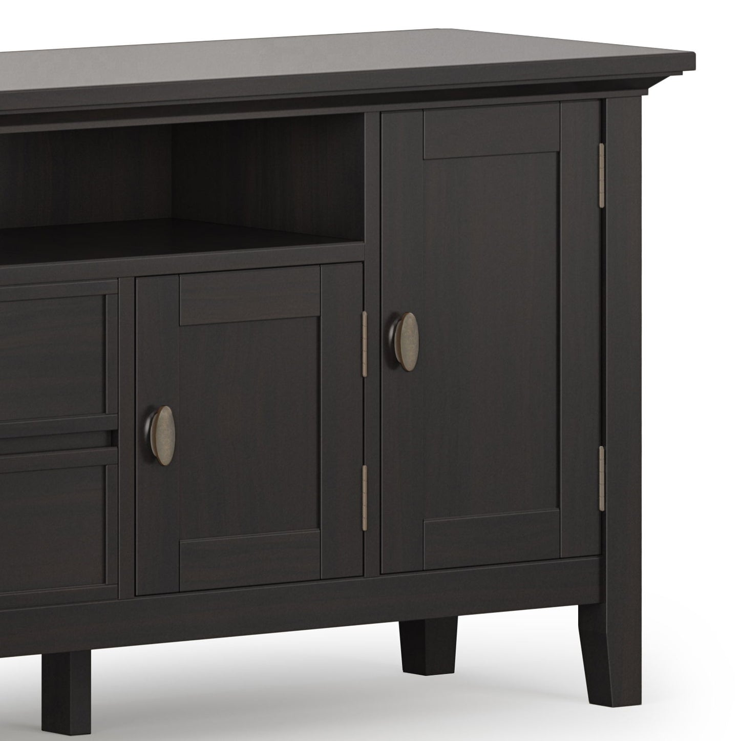 Redmond - TV Media Stand - Hickory Brown Simpli-Home
