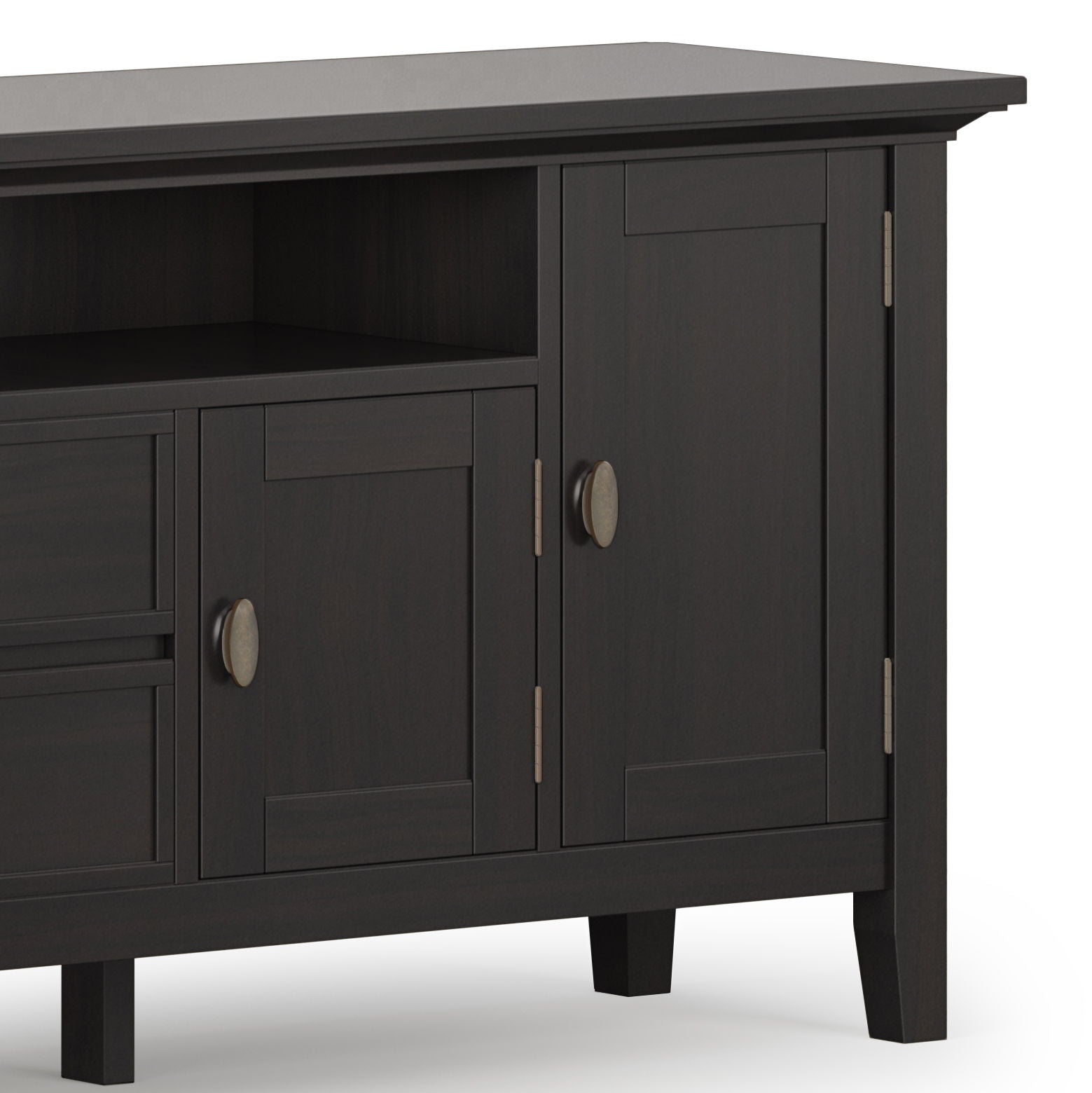 Redmond - TV Media Stand - Hickory Brown Simpli-Home