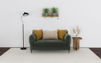 Jade - Chenille Upholstered Modern Track Arm Loveseat Coaster Fine Furniture