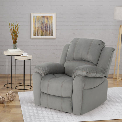 Wide - Manual Glider Standard Recliner - Gray