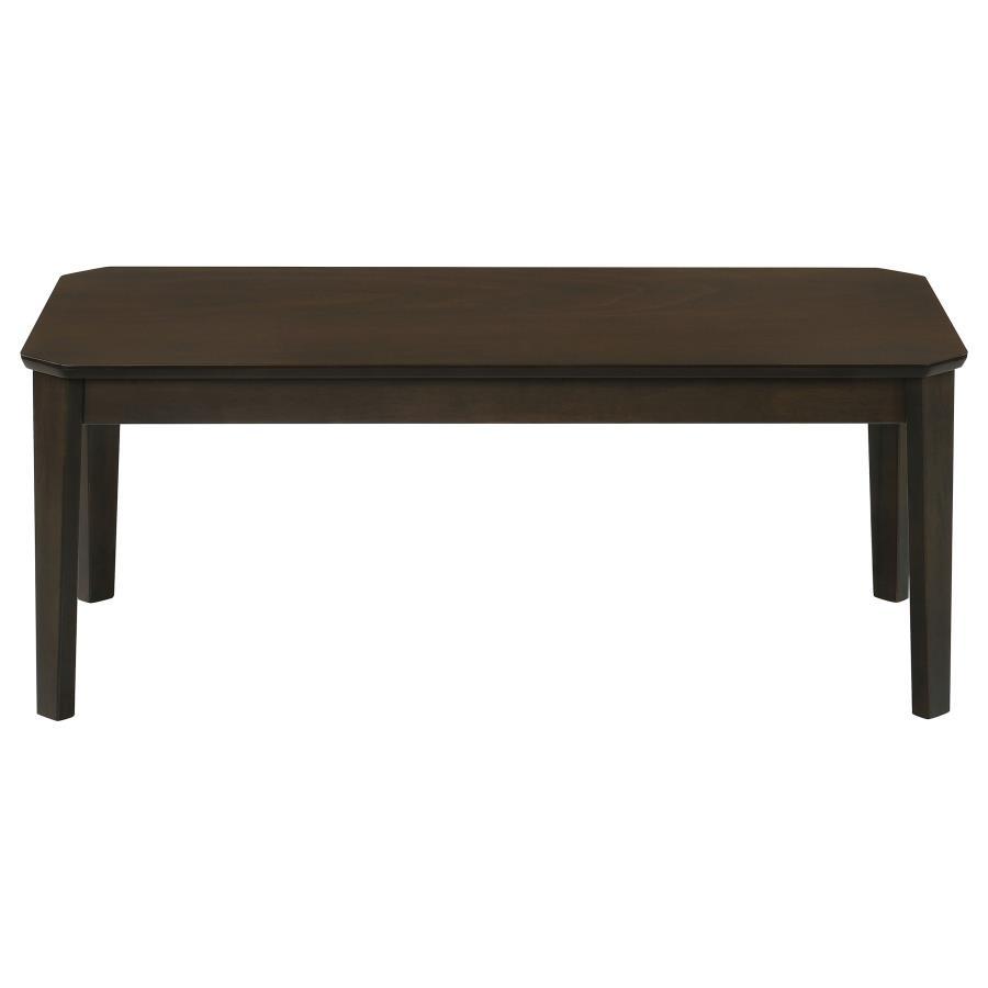 Amaro - 3 Piece Coffee And End Table Set - Dark Brown CoasterEssence