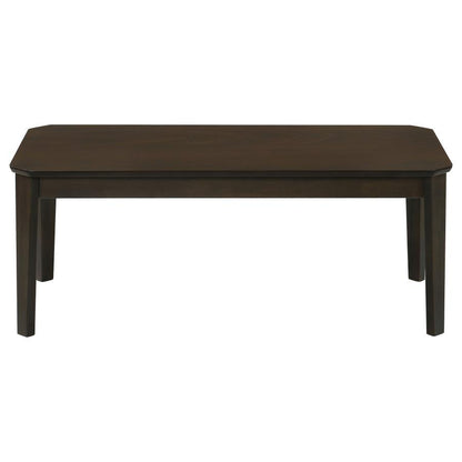 Amaro - 3 Piece Coffee And End Table Set - Dark Brown CoasterEssence