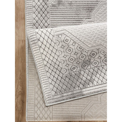 Geometrix - Medallion Rug With Geometric 3D Effect Icona Home Decor