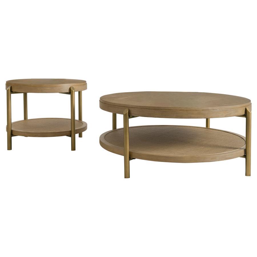 Arini - Round Coffee And End Table Set Coaster Fine Furniture