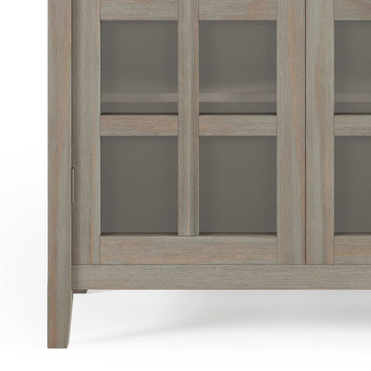 Acadian - Medium Storage Cabinet, Handcrafted Simpli-Home