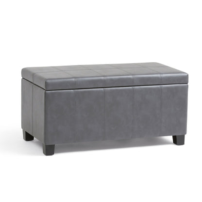 Dover - Upholstered Storage Ottoman Bench Simpli-Home