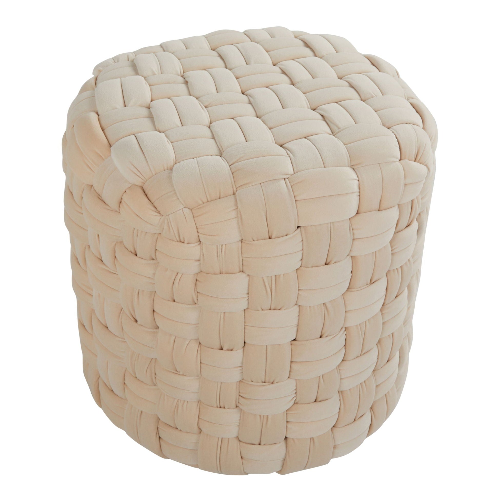 Braided - Versatile Round Ottoman Lumi Source
