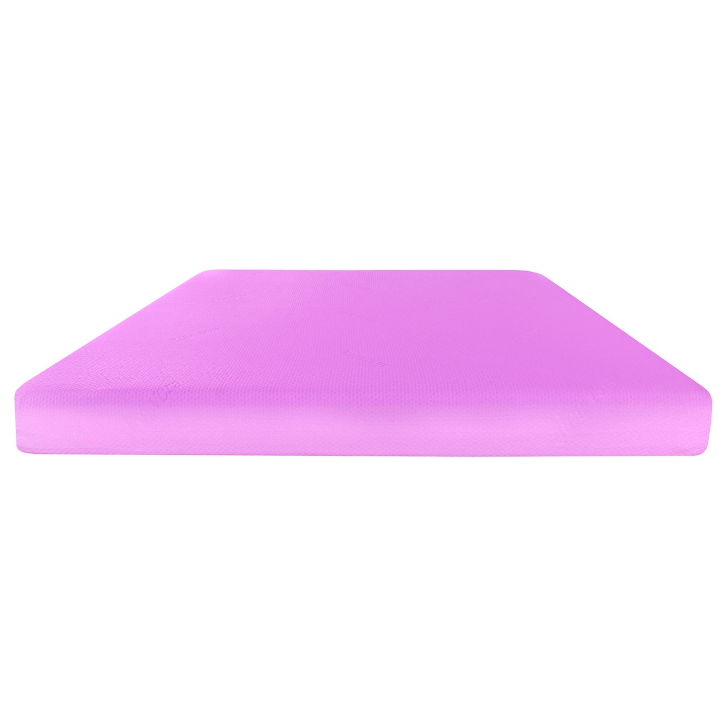 6" Full Size Gel Memory Foam Mattress In A Box With Aloe Vera Cover - Pink Daily Nest