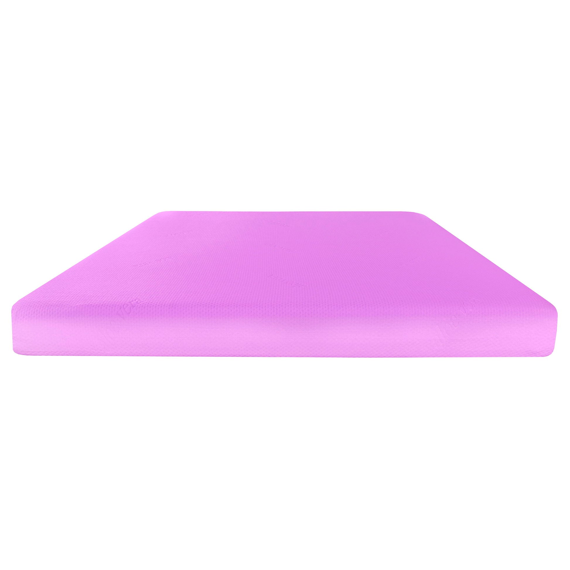 6" Full Size Gel Memory Foam Mattress In A Box With Aloe Vera Cover - Pink Daily Nest