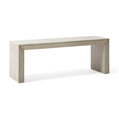 Acacia Wood Dining Bench, Farmhouse Style Noble House