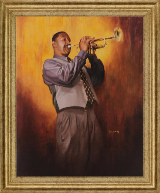 Brass Serenade - 28" x 34" Framed Wall Art Classy Art