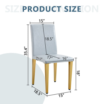 Modern Dining Chairs With Metal Legs Home Essentials