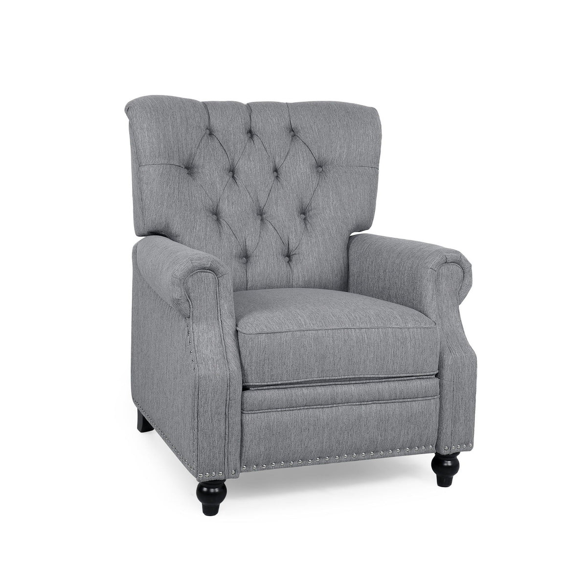 Welch - Contemporary Tufted Pushback Recliner Noble House