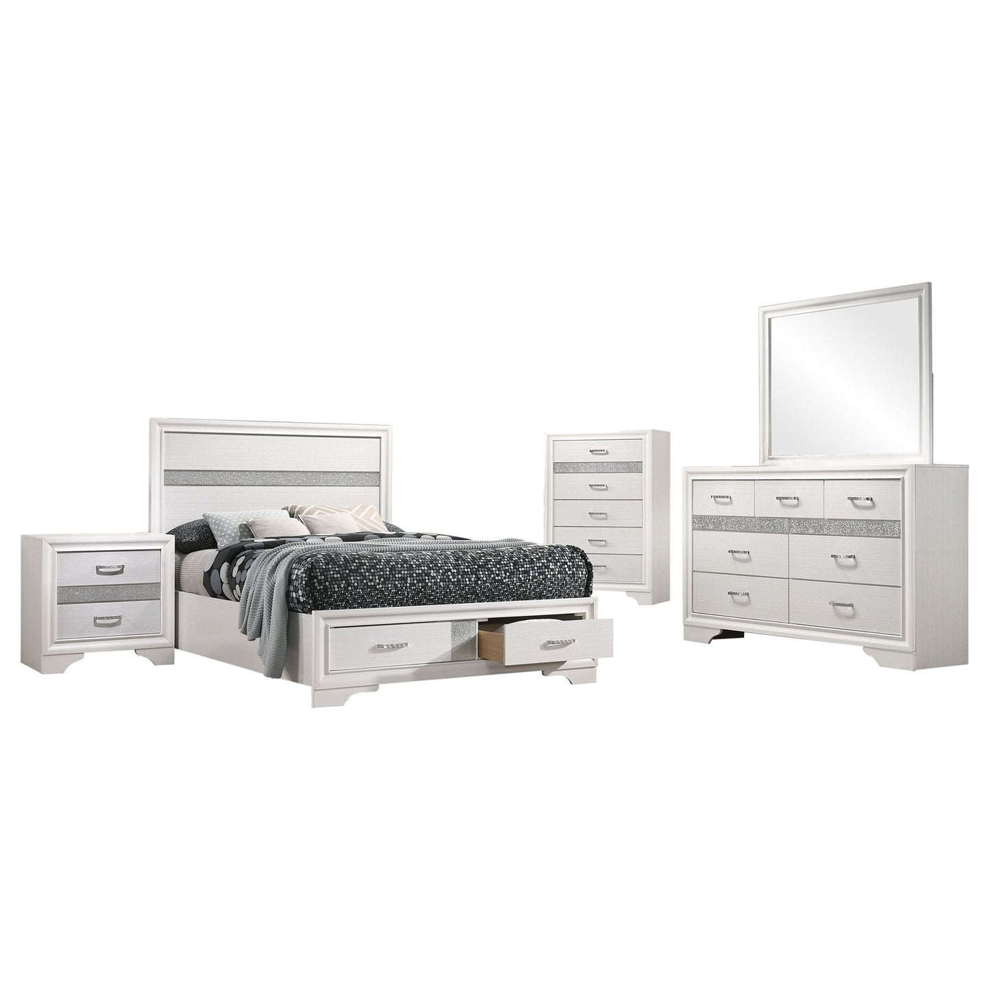 Annie - 5 Piece Bedroom Set Furniture Max