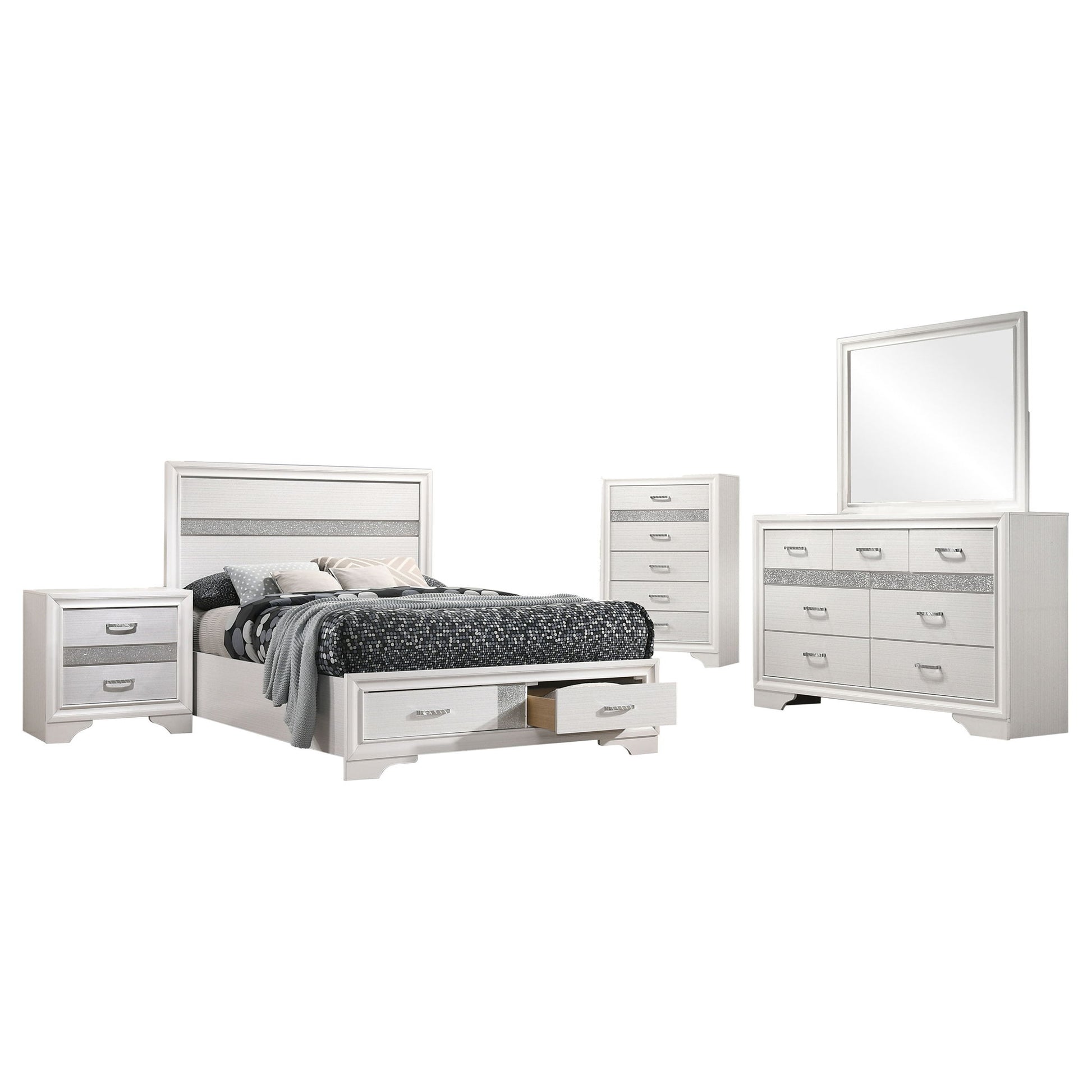 Annie - 5 Piece Bedroom Set Furniture Max