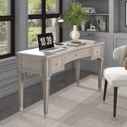 Dauphin - 3 Drawer Executive Desk Jennifer Taylor Home