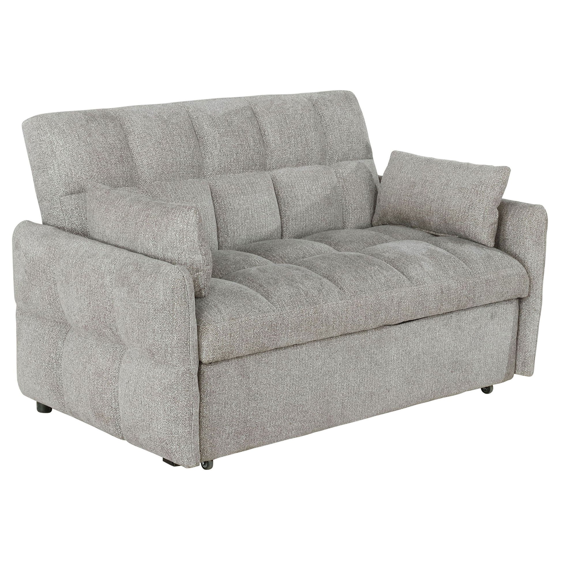 Alvara - Tufted Cushion Pull Out Sleeper Sofa Bed Furniture Max