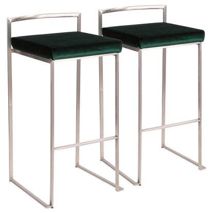 Fuji - Contemporary And Elegant Design Stackable Barstool Lumi Source