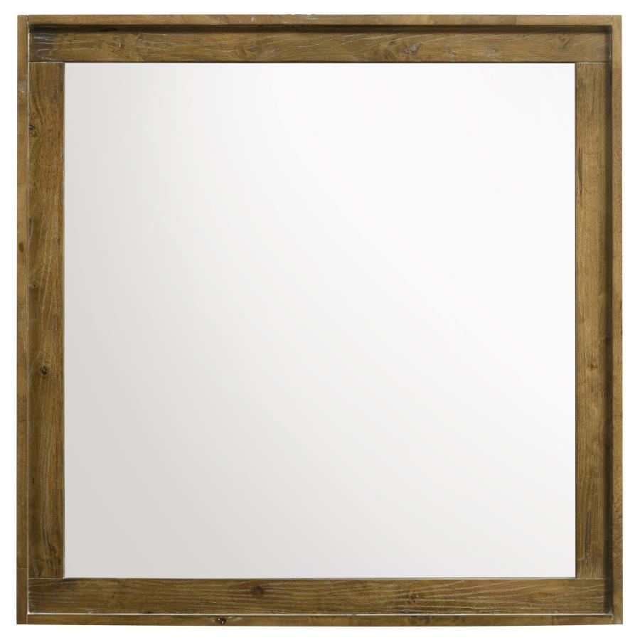 Henderson - Dresser Mirror - Medium Oak Coaster Fine Furniture