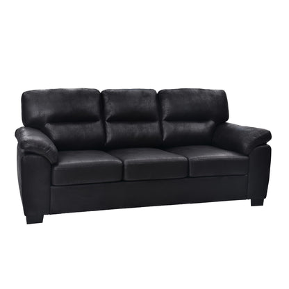 3 Seater Sofa With Padded Armrests And Triangular Leg Home Essentials