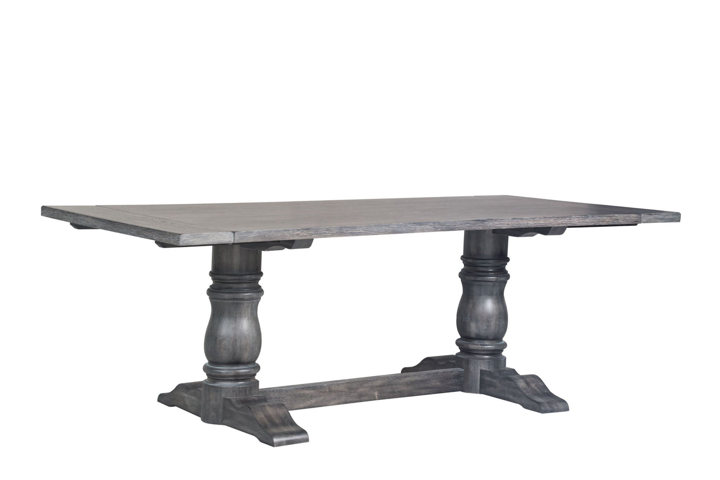 Leventis - Dining Table - Weathered Gray Acme