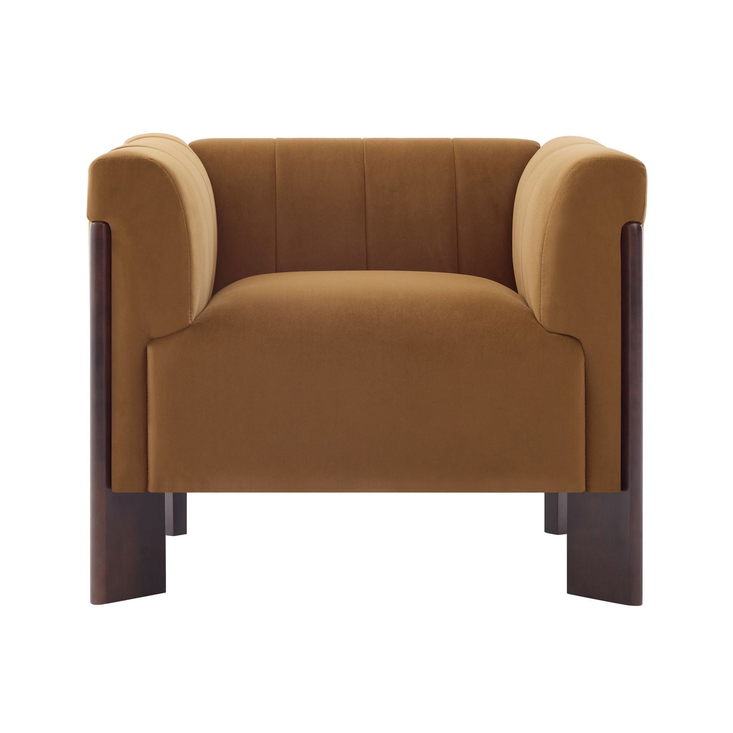 Accent Chair With Tight Back For Living Room Noble House