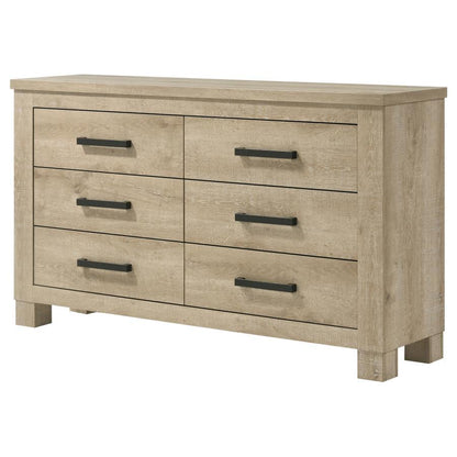 Oakglen - 6-Drawer Bedroom Dresser Coaster Fine Furniture