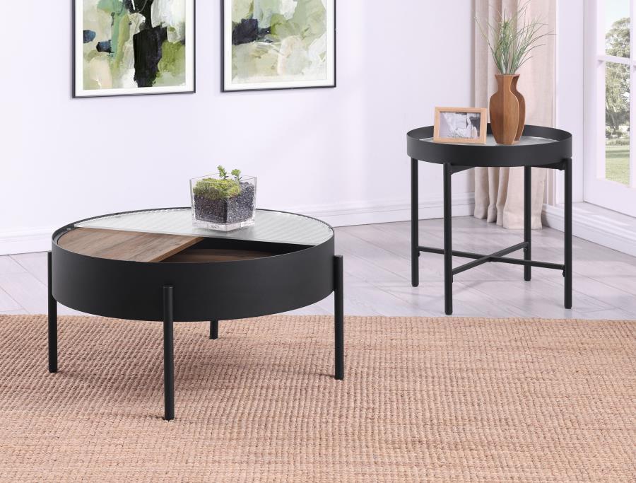 Ozella - Round Coffee Table Set Coaster Fine Furniture