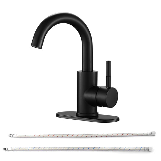 Modern Bathroom Faucet Single Hole Single Handle Daily Nest