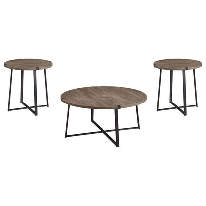 Marcus - Round Coffee Table Set Coaster Fine Furniture