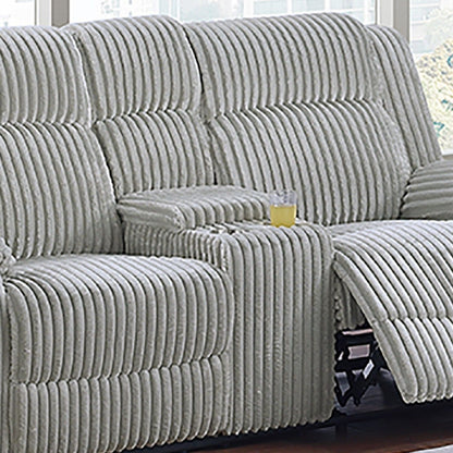 Motion Loveseat With Console Home Essentials