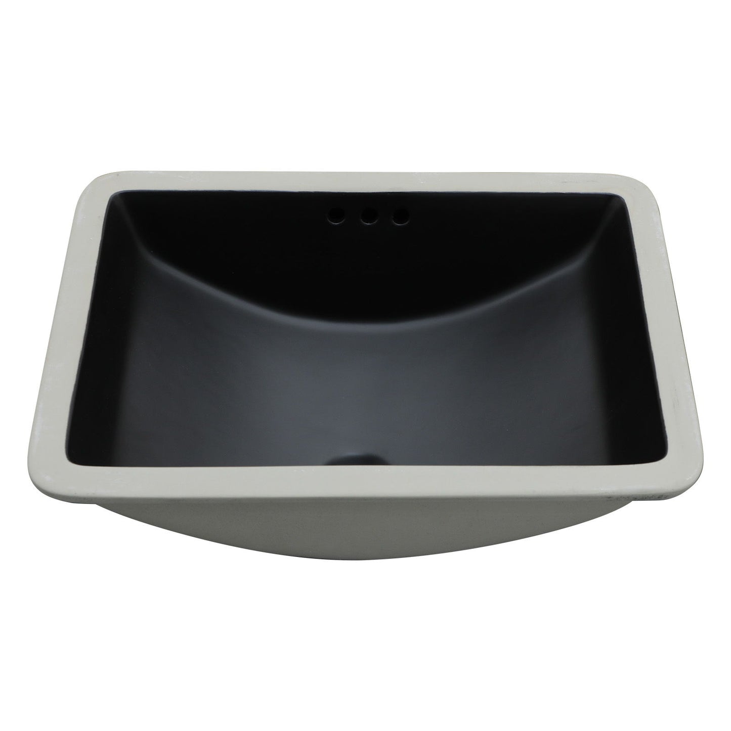 Modern Ceramic Undermount Bathroom Sink With Overflow, High Quality Daily Nest
