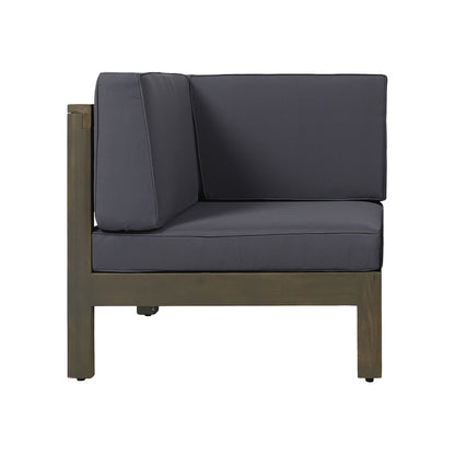 Oana - 2 Piece Loveseat Set With Water Resistant Cushions Noble House