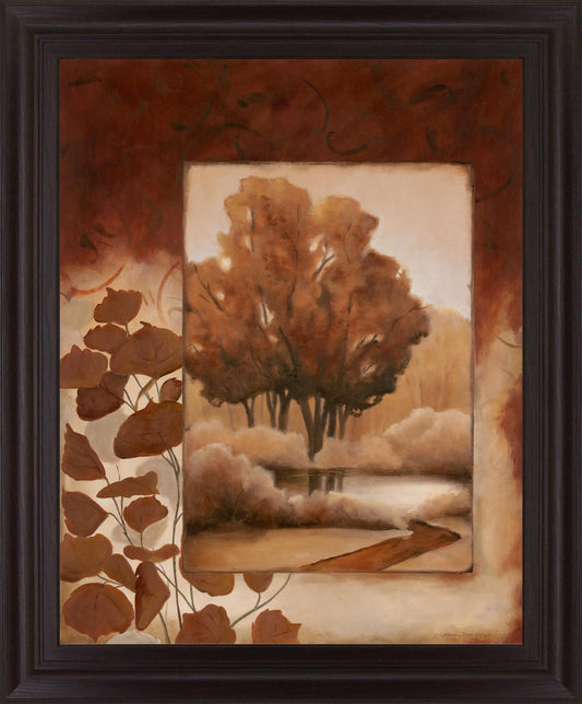 Copper Serenity - 28" x 34" Framed Wall Art Classy Art