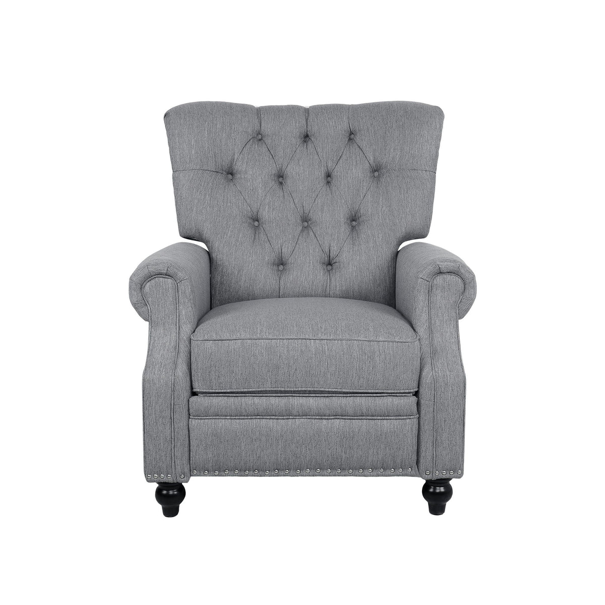 Welch - Contemporary Tufted Pushback Recliner Noble House