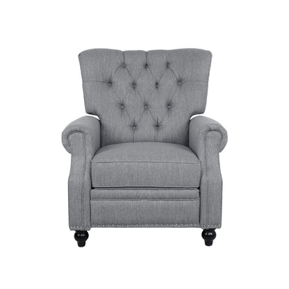 Welch - Contemporary Tufted Pushback Recliner Noble House