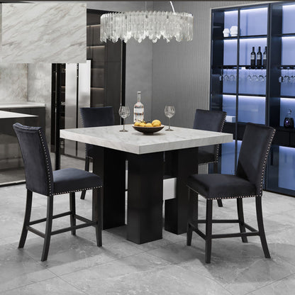Mikha - Bar Table And Bar Stool Global Furniture USA