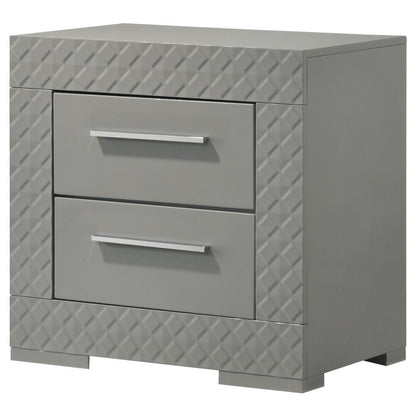 Ives - 2-Drawer Nightstand Bedside Table Coaster Fine Furniture