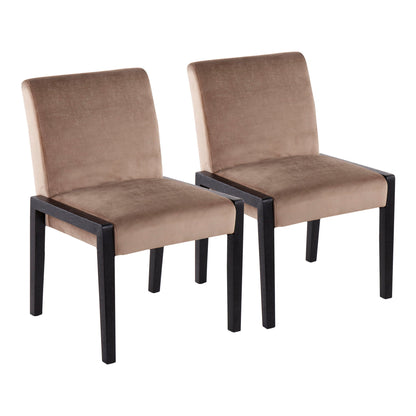 Carmen - Contemporary Elegant Design Chair (Set of 2) Lumi Source