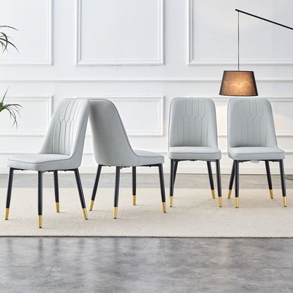 Modern Chair With Metal Legs Home Essentials