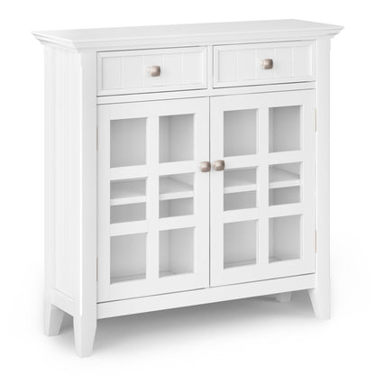 Acadian - Handcrafted Entryway Storage Cabinet Simpli-Home