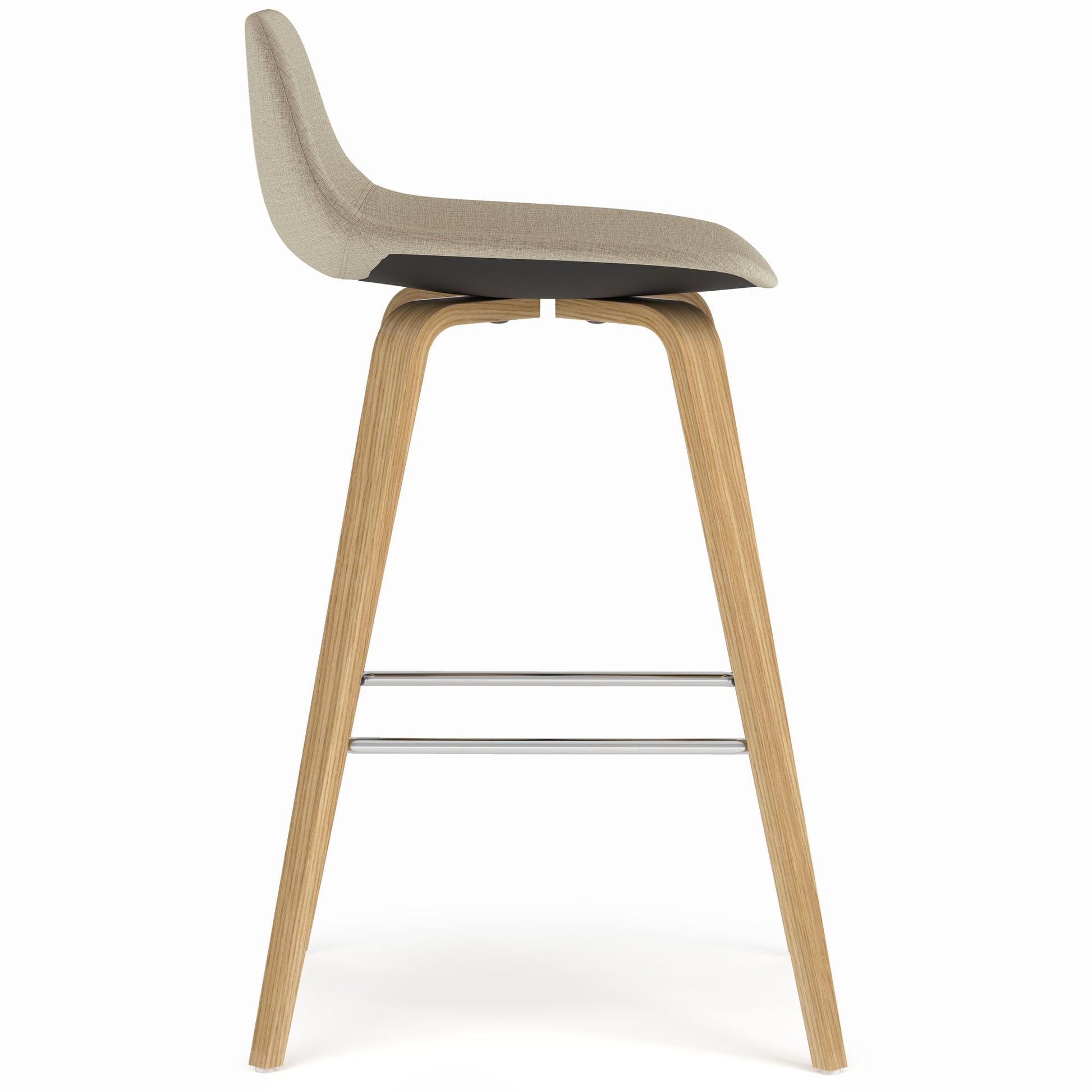 Randolph Bentwood - Upholstered Counter / Bar Height Stool (Set of 2) Simpli-Home
