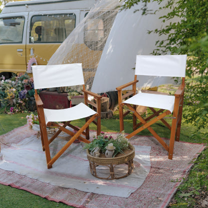 Folding Director Chair Canvas Home Essentials