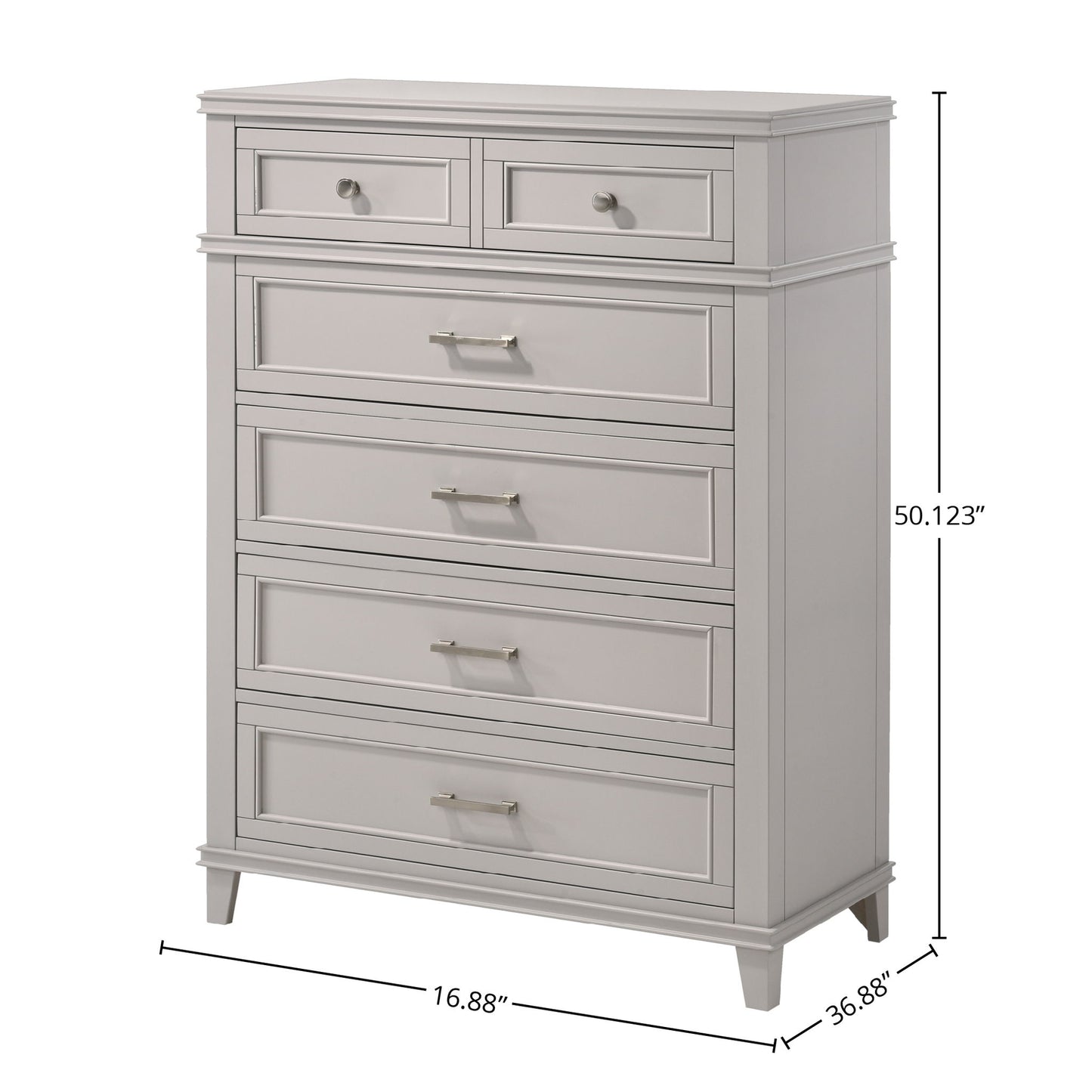 5 Drawer Chest, Ample Storage Bernards Furniture