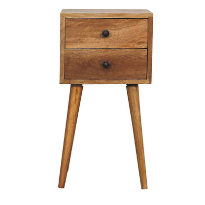 Mini 2 Drawer Nightstand Artisan Furniture