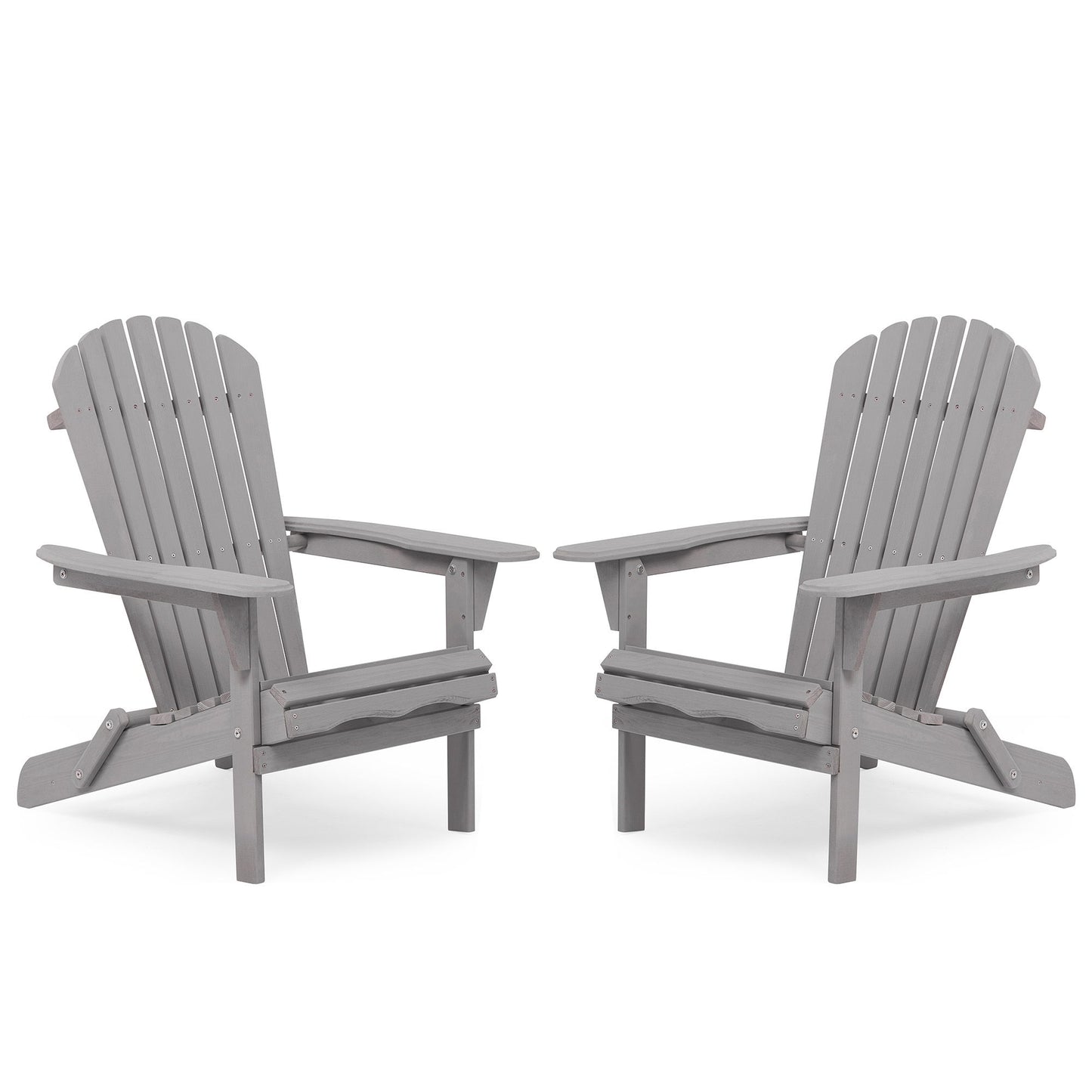 Lounge Patio Chair For Garden Outdoor Wooden Folding Adirondack Chair (Set of 2) Solid Cedar Wood Lounge Patio Chair For Garden Home Essentials